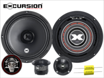 EXCURSION SXX 6C - 16.5cm DIN 2Way Pro Audio Compo Set