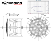 EXCURSION PX 2M - 50mm Full Range Loudspeaker