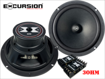 EXCURSION SHX 8M - 20cm DIN Midbass Loudspeaker