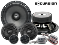 EXCURSION RX 6.3C - 16.5cm DIN 3-Way Component System