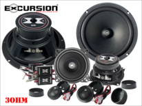 EXCURSION SHX 8.3C - 20cm DIN 3Way Component System