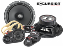 EXCURSION SX 6.3C+dB - 16.5cm DIN 3Way Double Bass Component