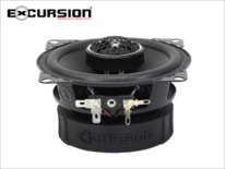 EXCURSION SX 402 - 10cm DIN 2way Coaxial with Silk Dome Tweeter