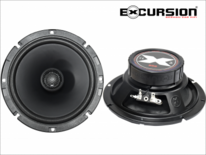 EXCURSION SX 652 - 16.5cm DIN 2way Coaxial with Silk Dome Tweeter