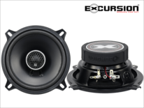 EXCURSION SX 522 - 13cm DIN 2way Coaxial with Silk Dome Tweeter