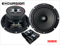 EXCURSION SHX 6C+dB - 16.5cm DIN 2Way Double Bass Component