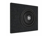 10" pasklare subwoofer kist voor Scania CR20 met DLS PS10 400W RMS, 4Ohm