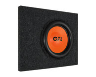 10" pasklare subwoofer kist voor Scania CR20 met MAD S1-104 subwoofer, 250Watt RMS, 4Ohm