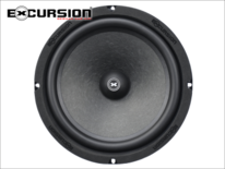 EXCURSION RX 8M - 20cm DIN Midbass Loudspeaker