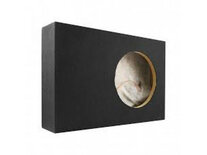 10" pasklare subwoofer kist voor Volvo FH/FM, 15 Liter, 12&19 mm MDF