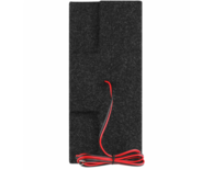 10" pasklare subwoofer kist voor Scania CR20, 17 Liter, 12&19 mm MDF