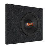 10" pasklare subwoofer kist voor Scania CR20 met MAD S2-10D2 subwoofer, 300Watt RMS, 2+2Ohm