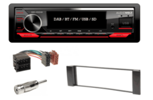 DAB / BT autoradio Audi A4 (B6) | 4×50 watt | multicolor | Audiovolt AMS-450DAB