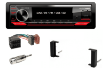 DAB / BT autoradio Audi TT (8N) | 4×50 watt | multicolor | Audiovolt AMS-450DAB