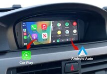 BMW 3-serie Carplay en Android auto navigatie E90-E93 en E60-E64 8.8 inch