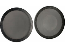 Luidsprekergril voor speakers met een diameter van Ø 200 mm. inhoud: 2 stuks Luidsprekergril voor speakers met een diameter van Ø 200 mm. inhoud: 2 stuks