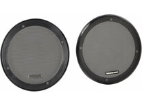 Luidsprekergril voor speakers met een diameter van Ø 165 mm. inhoud: 2 stuks Luidsprekergril voor speakers met een diameter van Ø 165 mm. inhoud: 2 stuks