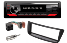 DAB / BT autoradio Citroen C2, C3, C4 picasso, C6 | 4Ć50 watt | multicolor | Audiovolt AMS-450DAB