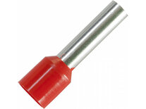 Adereindhuls voor kabelmaat: 10 mm² met zwarte isolatie Adereindhuls voor kabelmaat: 10 mm² met zwarte isolatie