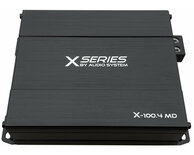 AUDIO SYSTEM 4-kanaals X--ION-MICRO SERIES