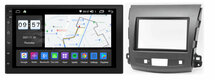 Citroƫn C-Crosser, Mitsubishi Outlander XL, Peugeot 4007 draadloos Car link en Android octa core navigatie