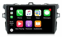 DAB+ autoradio navigatie voor Toyota Corolla 2007 – 2013 | Apple Carplay en Android | DSP sound | Qled 9-inch ARG-900DAB