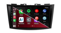 DAB+ autoradio navigatie voor Suzuki Swift 2011-2017 | Apple Carplay en Android | DSP sound | Qled 9-inch ARG-900DAB