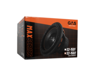 GAS MAX Level 2 Subwoofer 15" 2x2 Ohm