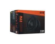 GAS MAX Level 1 Subwoofer 6,5" 2x1 Ohm