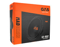GAS MAD Level 2 Subwoofer 15" 2x2 Ohm