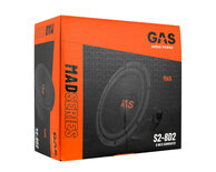 GAS MAD Level 2 Subwoofer 8" 2x2 Ohm