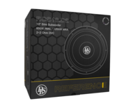 DLS 10"/250mm smalle subwoofer RCS10.D2