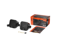 GAS MAD BK1-44 2-way box speaker - black, opbouwspeaker 10cm
