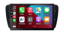 QLED 9โ navigatie voor Seat Ibiza 2008-2015 | draadloos Apple Carplay en Android auto | 8-core 4+64GB | DSP sound | AV-D040Q