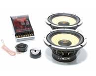 Helon-Serie 2-OHM 2-Way Double Compo 165 mm Extreme Kickbass Compo Systeem.