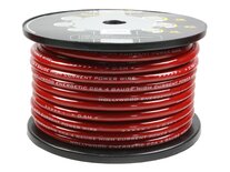 CCA PCR 4 - 30m Roll CCA Power Cable - 21,4mm² Red