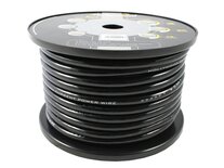 CCA PCB 4 - 30m Roll CCA Power Cable - 21,4mm² Black