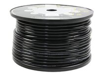 CCA PCB 8 - 75m Roll CCA Power Cable - 9,6mm² Black