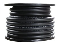 PRO PCBK 0 - 15m Roll PRO Power Cable - 53,0mm² Black