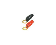 AUDIO SYSTEM 8mm Ring kabelschoen: 50mm². 1x zwart + 1x rood