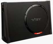 BLACKAIRT12S-V0: Black Air Slimline 12 inch Passive Radiator Subwoofer Enclosure