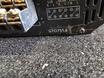 jbl gto755.6