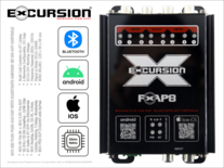 PX AP8 - 8 Kanal AIR PLUS Car DSP - IOS/ANDROID BT APP Controle