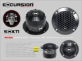EXCURSION SXX T1 - 60mm STREET XENON Dompression Tweeter Set