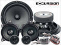 EXCURSION RX 8.3C - 20cm DIN 3-Way Component System