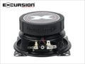 EXCURSION SX 402 - 10cm DIN 2way Coaxial with Silk Dome Tweeter