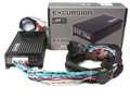 EXCURSION PXA 4515 - 4CH Amp - ISO DIN PLUG (incl. 4.5m harness + 0.5F CAP) - 200 Watt