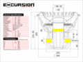 EXCURSION TXN 15 D2 - 7500 RMS / 20000 Watt