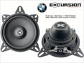 EXCURSION PX 4M - 10cm DIN/BMW/MB Full Range Loudspeaker