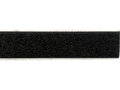 Klittenband Breedte 20 mm / Lengte 25 meter Zwart - zachte zijde